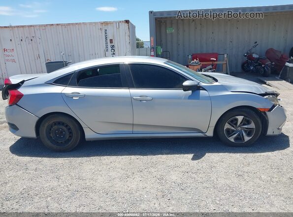 19XFC2F68LE203447 2020 HONDA CIVIC Silver უკანა სალონის ხედი