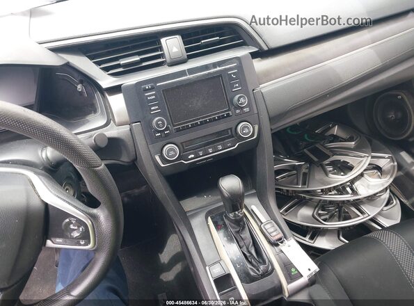 19XFC2F68LE207580 2020 HONDA CIVIC Черный Вид панели приборов
