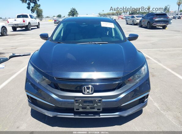 19XFC2F68LE213038 2020 HONDA CIVIC Dark Blue Вид панели приборов