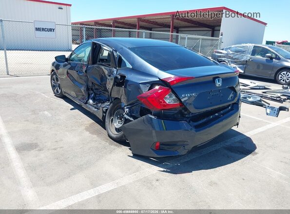 19XFC2F68LE213038 2020 HONDA CIVIC Dark Blue Задняя левая четверть