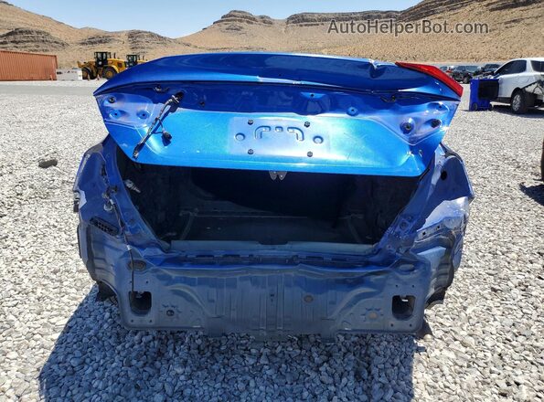 19XFC2F69KE024736 2019 HONDA CIVIC Blue Widok z tyłu