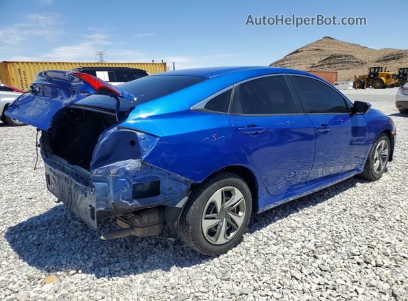 19XFC2F69KE024736 2019 HONDA CIVIC Blue Tył prawy