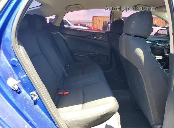 19XFC2F69KE024736 2019 HONDA CIVIC Blue Widok tylnych siedzeń