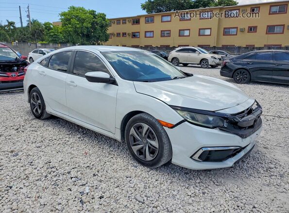 19XFC2F69KE042766 2019 HONDA CIVIC White Առջևի աջ
