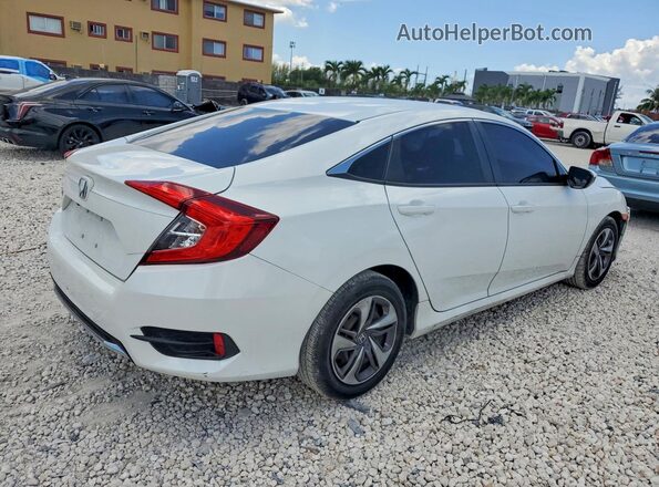 19XFC2F69KE042766 2019 HONDA CIVIC White Հետևի աջ