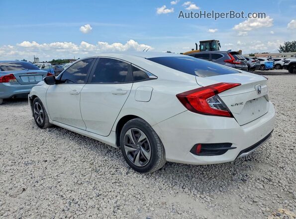 19XFC2F69KE042766 2019 HONDA CIVIC White Հետևի ձախ