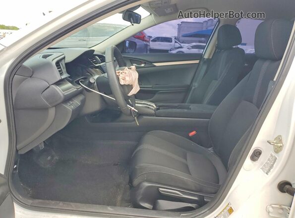 19XFC2F69KE042766 2019 HONDA CIVIC White Սալոնի դիմացի տեսք