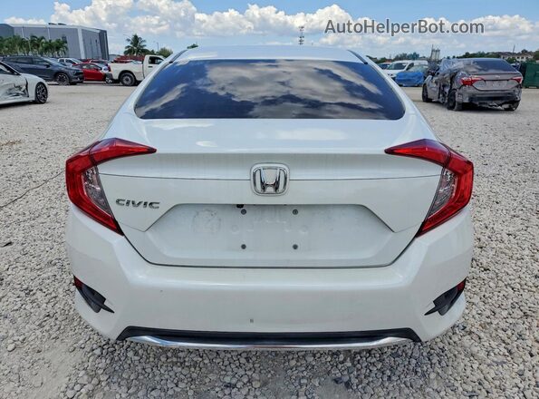 19XFC2F69KE042766 2019 HONDA CIVIC White Հետևի տեսք