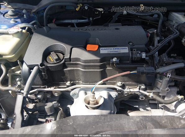19XFC2F69KE049720 2019 HONDA CIVIC Blue Вид ззаду