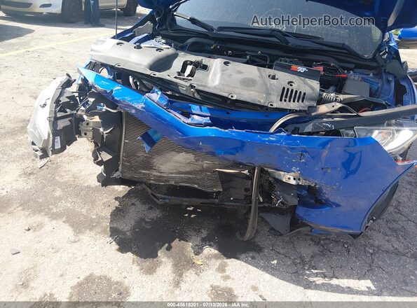 19XFC2F69KE049720 2019 HONDA CIVIC Blue Вид спереду