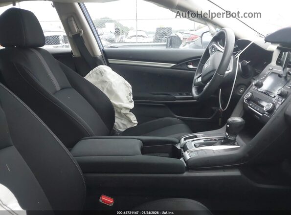 19XFC2F69LE006321 2020 HONDA CIVIC Blue Вид салону спереду