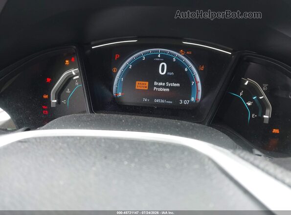 19XFC2F69LE006321 2020 HONDA CIVIC Blue Вид задніх сидінь