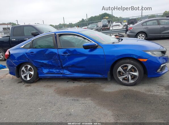 19XFC2F69LE006321 2020 HONDA CIVIC Blue Вид задньої частини салону