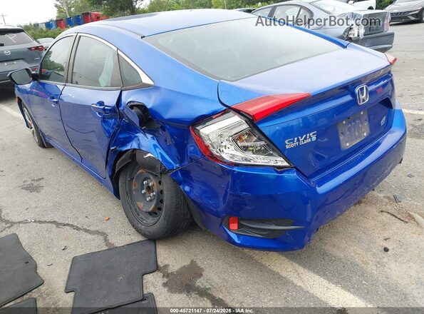 19XFC2F69LE006321 2020 HONDA CIVIC Blue Задня ліва чверть