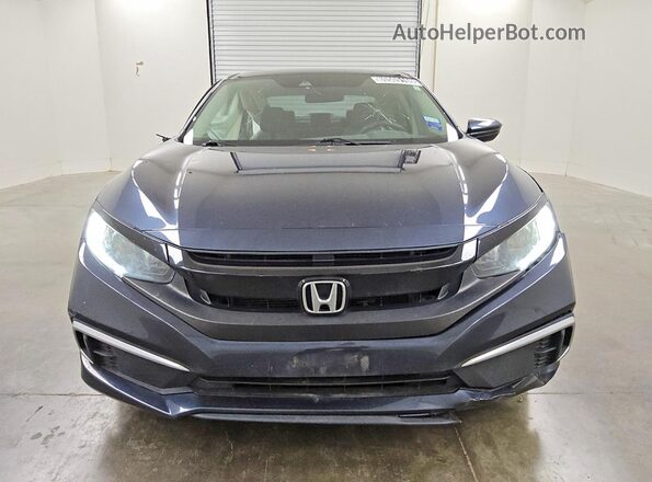 19XFC2F69LE013334 2020 HONDA CIVIC Gray Widok z przodu