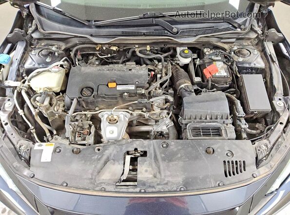 19XFC2F69LE013334 2020 HONDA CIVIC Gray Widok wnętrza z tyłu