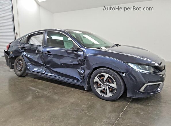 19XFC2F69LE013334 2020 HONDA CIVIC Gray Przód prawy