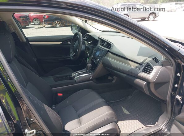 19XFC2F69LE025631 2020 HONDA CIVIC Black Вид салону спереду