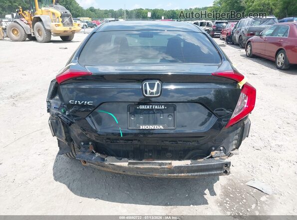 19XFC2F69LE025631 2020 HONDA CIVIC Black Вид спереду