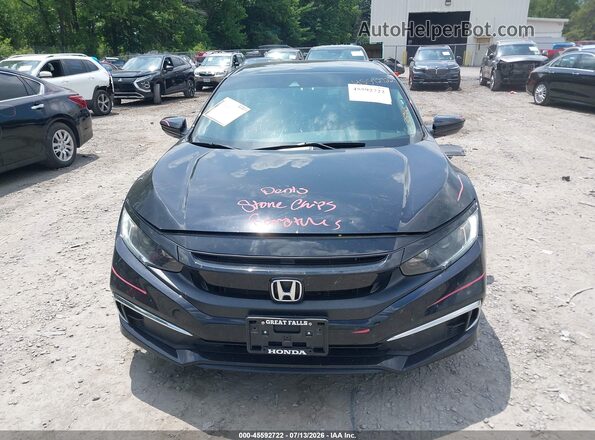 19XFC2F69LE025631 2020 HONDA CIVIC Black Вид щитка приладів
