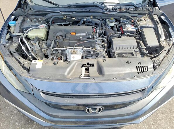 19XFC2F6XKE004768 2019 HONDA CIVIC Blue Widok wnętrza z tyłu