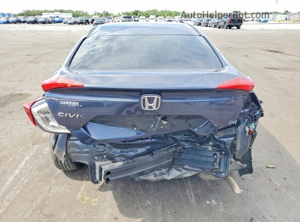 19XFC2F6XKE004768 2019 HONDA CIVIC Blue Widok z tyłu