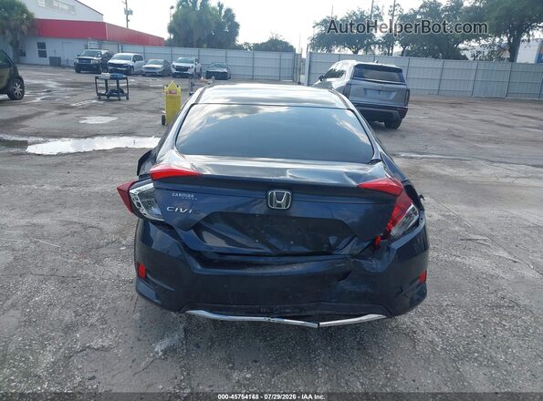 19XFC2F6XKE004768 2019 HONDA CIVIC Dark Blue Widok z przodu
