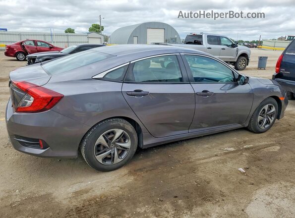 19XFC2F6XKE029492 2019 HONDA CIVIC Gray Trasero derecho