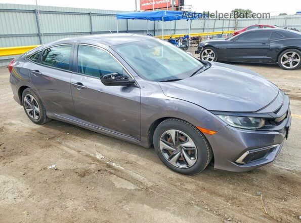 19XFC2F6XKE029492 2019 HONDA CIVIC Gray Delantero derecho