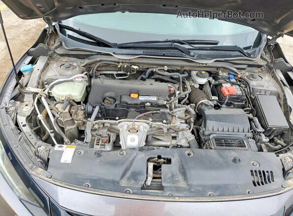 19XFC2F6XKE029492 2019 HONDA CIVIC Gray Vista interior trasera