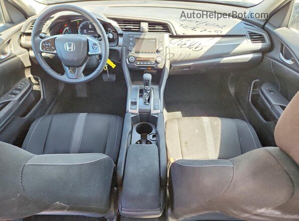 19XFC2F6XKE032280 2019 HONDA CIVIC Черный Вид панели приборов