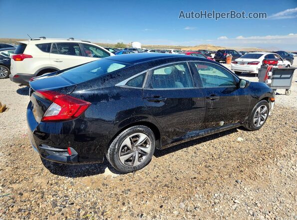 19XFC2F6XKE032280 2019 HONDA CIVIC Черный Задняя правая четверть