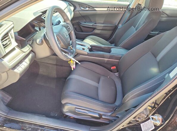 19XFC2F6XKE032280 2019 HONDA CIVIC Черный Вид салона спереди