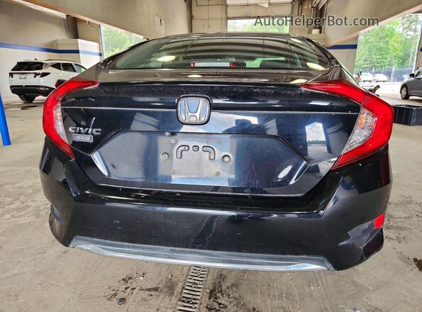 19XFC2F6XKE035079 2019 HONDA CIVIC Black Rear view