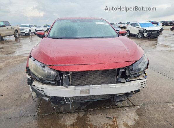 19XFC2F6XKE045451 2019 HONDA CIVIC Red Դիմացի տեսք