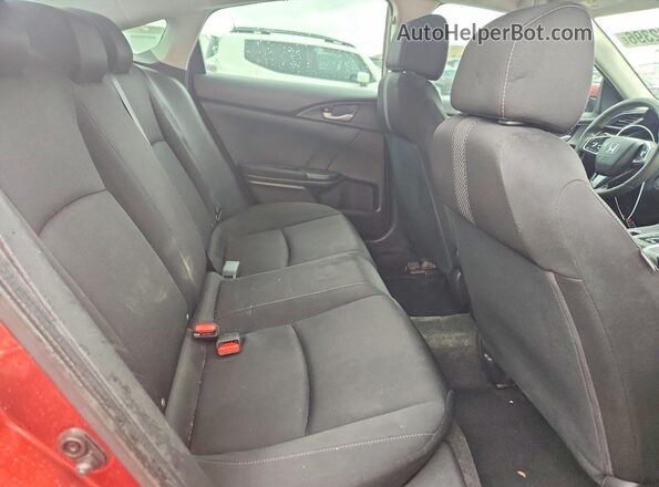 19XFC2F6XKE045451 2019 HONDA CIVIC Red Հետևի նստատեղերի տեսք