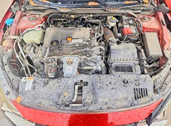 19XFC2F6XKE045451 2019 HONDA CIVIC Red Սալոնի հետևի տեսք