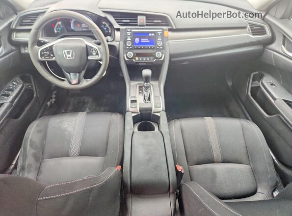 19XFC2F6XKE045451 2019 HONDA CIVIC Red Առջևի վահանակի տեսք