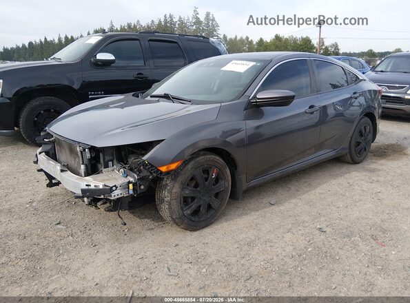 19XFC2F6XKE046857 2019 HONDA CIVIC Серый Передняя левая четверть