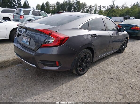 19XFC2F6XKE046857 2019 HONDA CIVIC Серый Задняя правая четверть