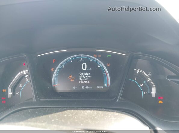 19XFC2F6XKE048382 2019 HONDA CIVIC Silver Вид задніх сидінь