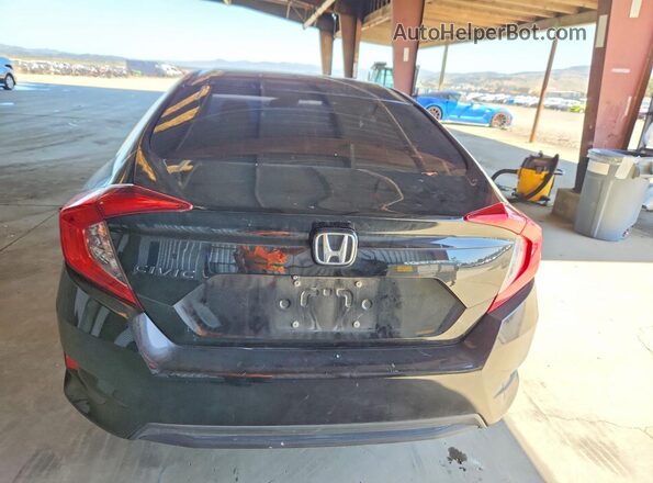 19XFC2F6XKE205697 2019 HONDA CIVIC Черный Вид сзади