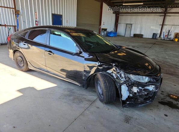 19XFC2F6XKE205697 2019 HONDA CIVIC Черный Передняя правая четверть