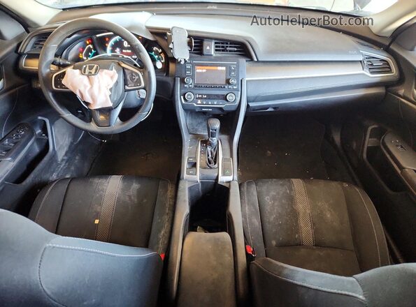19XFC2F6XKE205697 2019 HONDA CIVIC Черный Вид панели приборов