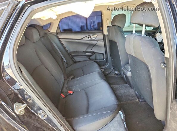 19XFC2F6XKE205697 2019 HONDA CIVIC Черный Вид задних сидений