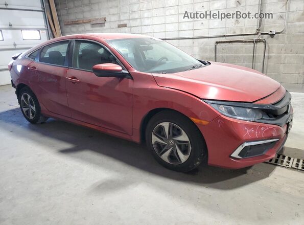 19XFC2F6XLE024620 2020 HONDA CIVIC Красный Передняя правая четверть