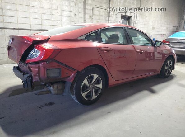 19XFC2F6XLE024620 2020 HONDA CIVIC Красный Задняя правая четверть