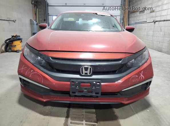 19XFC2F6XLE024620 2020 HONDA CIVIC Красный Вид спереди