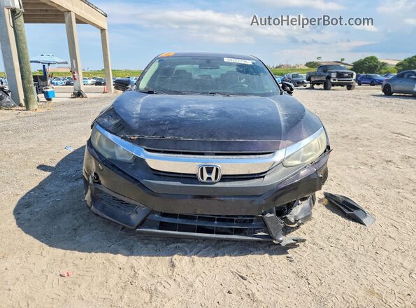 19XFC2F70GE023507 2016 HONDA CIVIC Black Вид спереду