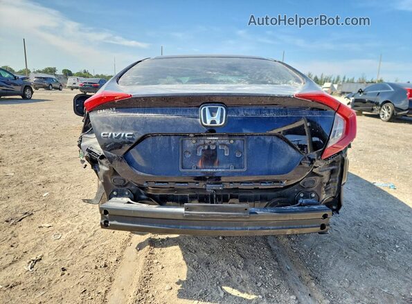 19XFC2F70GE023507 2016 HONDA CIVIC Black Вид ззаду